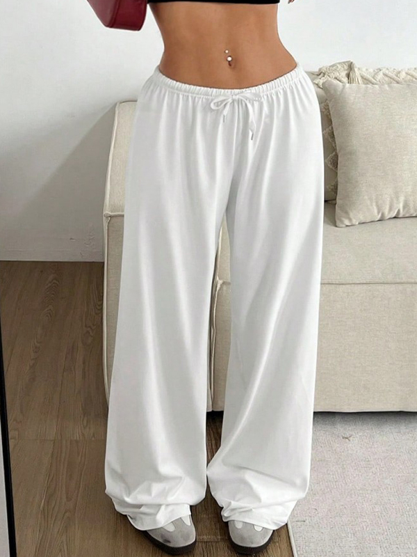 EMMIOL Casual Relaxed Straight Leg Pants