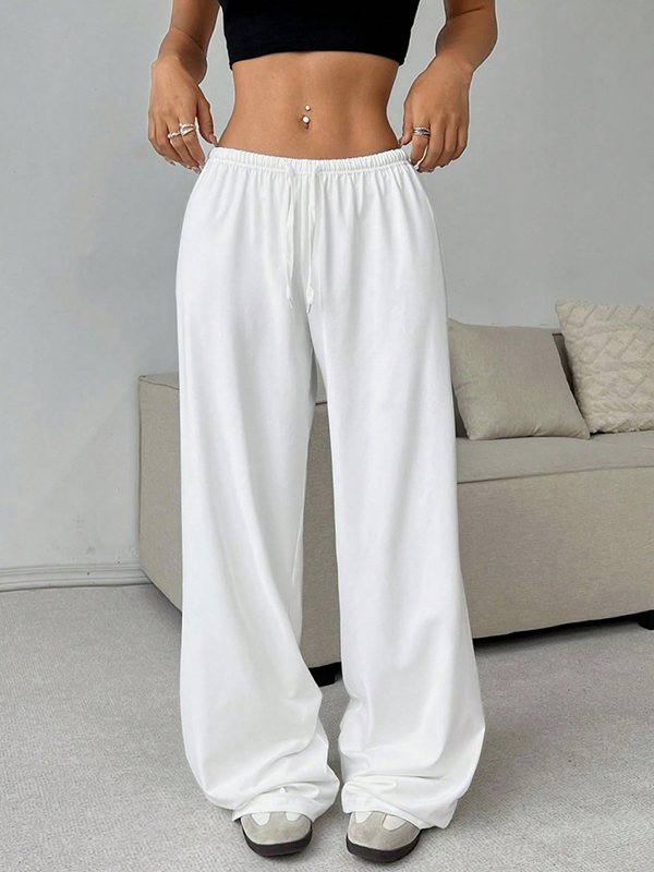 EMMIOL Casual Relaxed Straight Leg Pants