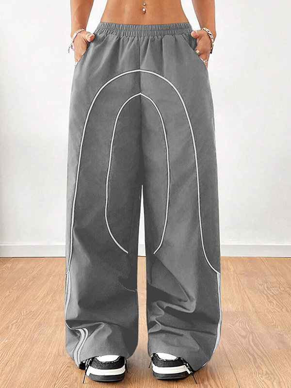EMMIOL Distinctive Design Aesthetic Straight Leg Pants