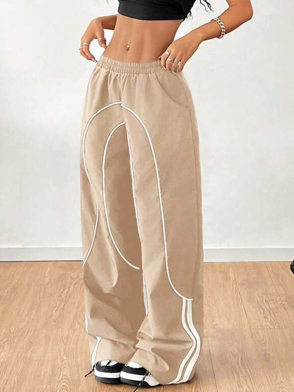 EMMIOL Distinctive Design Aesthetic Straight Leg Pants