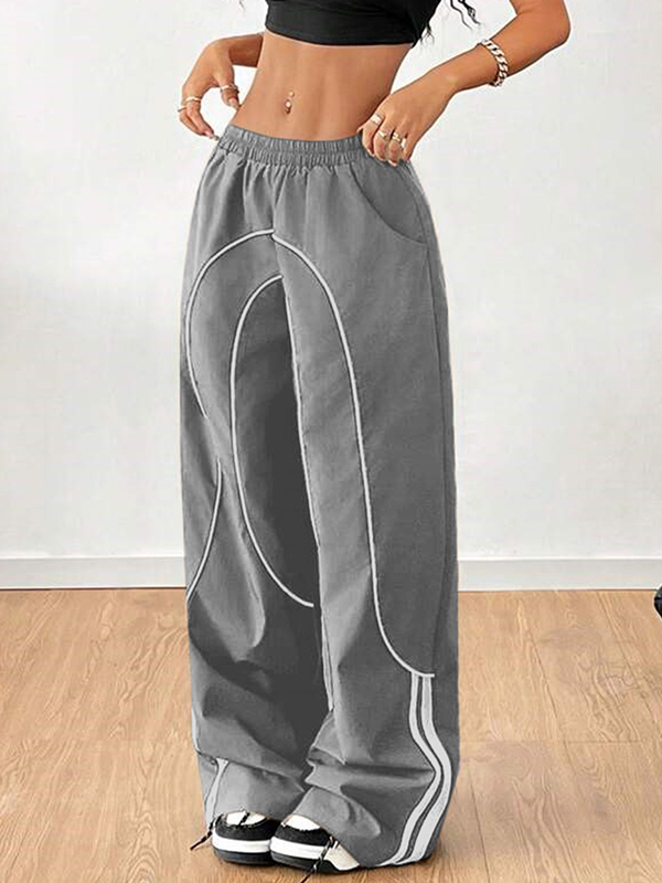 EMMIOL Distinctive Design Aesthetic Straight Leg Pants