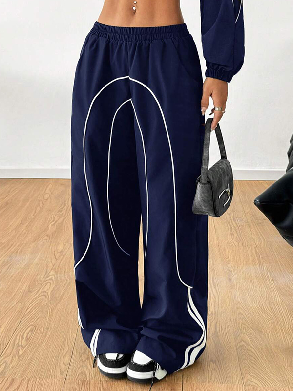 EMMIOL Distinctive Design Aesthetic Straight Leg Pants