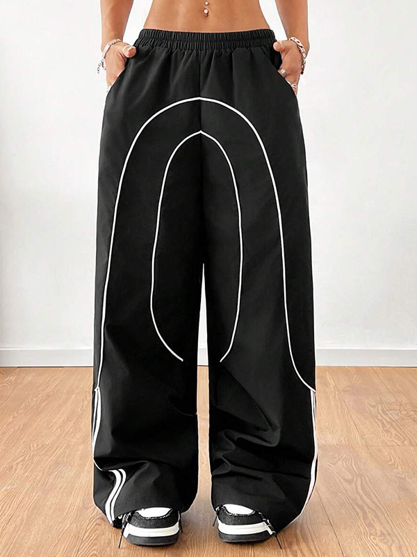 EMMIOL Distinctive Design Aesthetic Straight Leg Pants