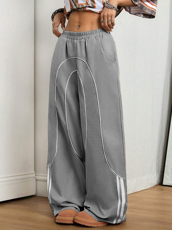 EMMIOL Distinctive Design Aesthetic Straight Leg Pants