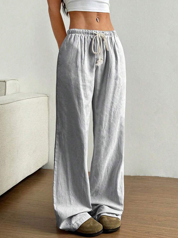 EMMIOL Stripes Are Sweet Straight Leg Pants