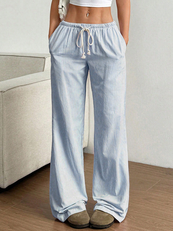 EMMIOL Stripes Are Sweet Straight Leg Pants