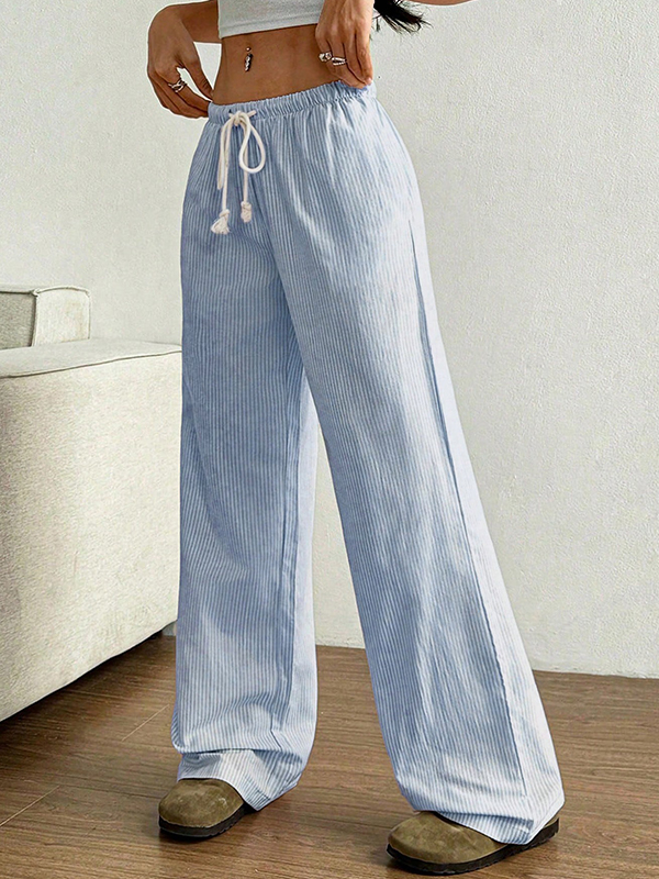 EMMIOL Stripes Are Sweet Straight Leg Pants