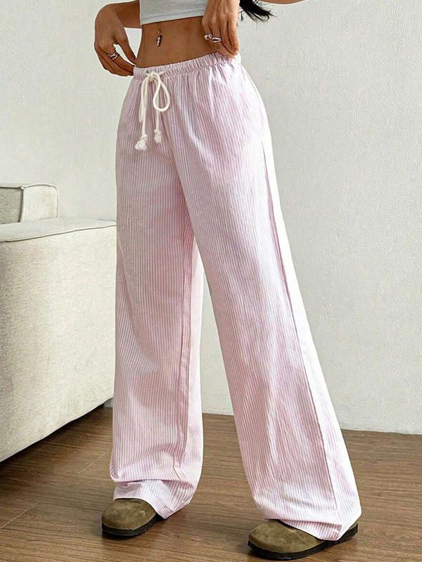 EMMIOL Stripes Are Sweet Straight Leg Pants