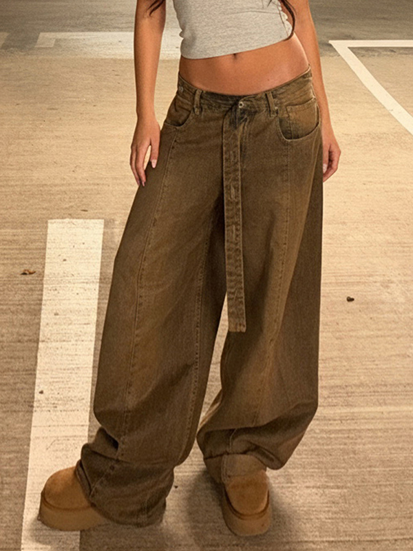 EMMIOL Heavy-Duty Distressed Wash Boyfriend Jeans