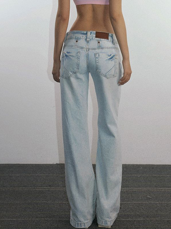 EMMIOL Jeans boyfriend effetto vintage americano