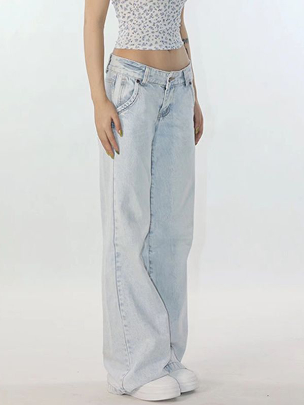 EMMIOL Jeans boyfriend effetto vintage americano