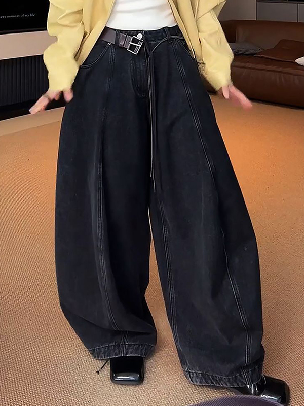 EMMIOL Jeans boyfriend Corbel lavati ad acqua