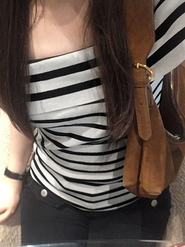 EMMIOL Vestido sexy de manga corta con un solo hombro