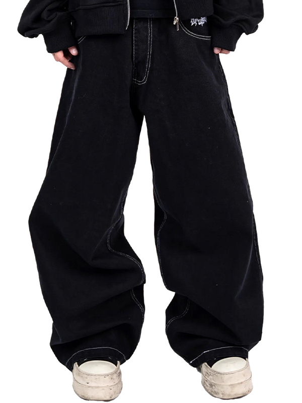 EMMIOL Vaqueros boyfriend estilo hip hop retro