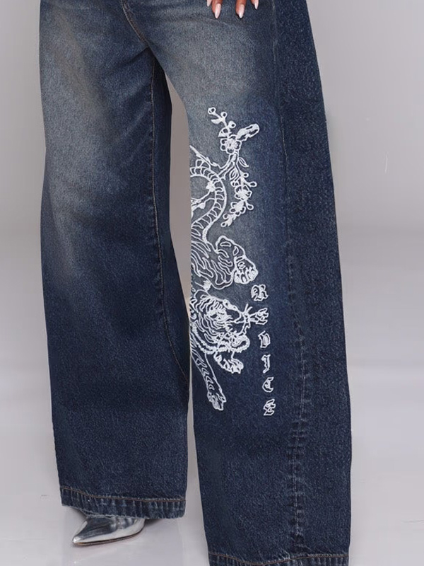 EMMIOL Vaqueros boyfriend estilo retro urbano