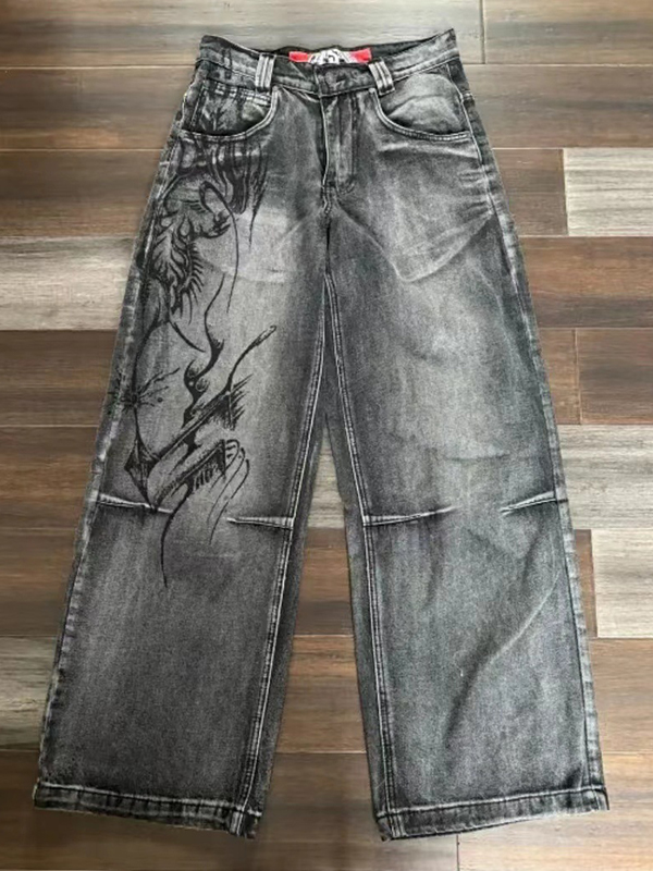 EMMIOL Vaqueros boyfriend con lavado vintage