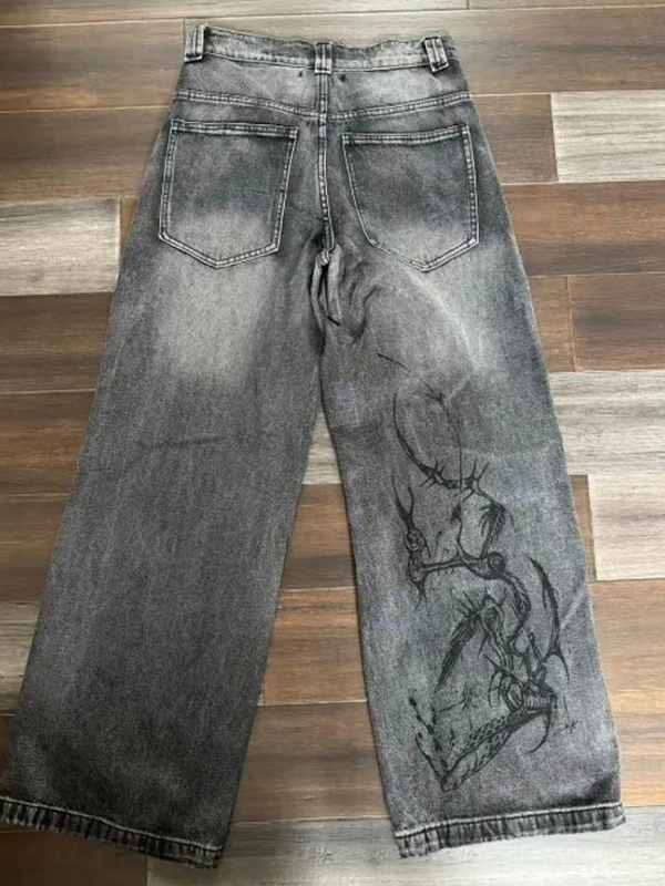 EMMIOL Vaqueros boyfriend con lavado vintage