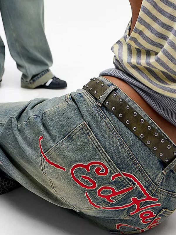 EMMIOL American Retro Boyfriend Jeans