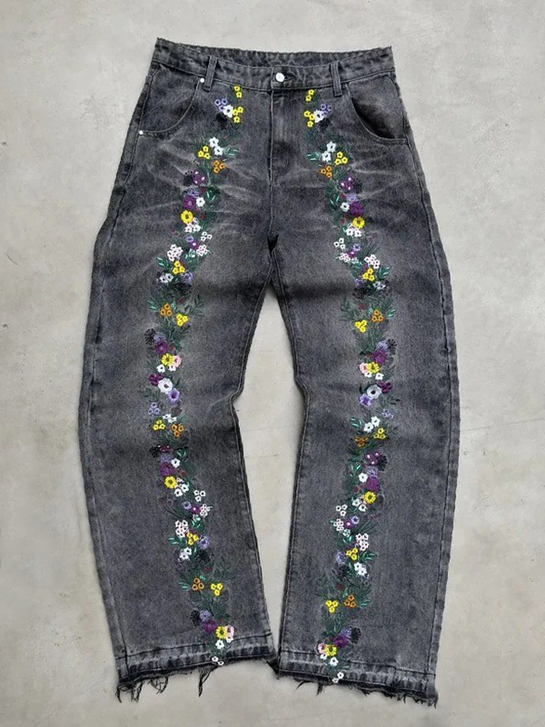 EMMIOL Retro Harajuku Boyfriend Jeans