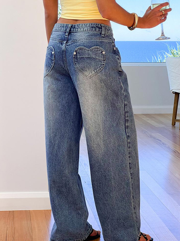EMMIOL Fashion Retro Boyfriend Jeans