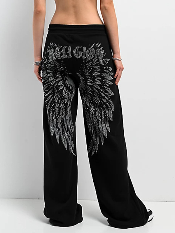 EMMIOL Rhinestones Boyfriend Jeans