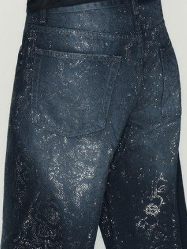 EMMIOL Rhinestones Boyfriend Jeans