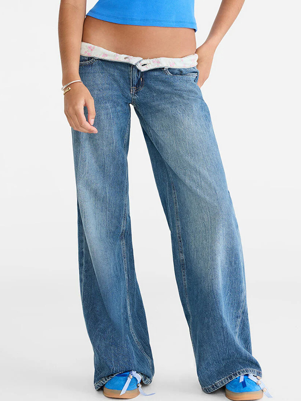 EMMIOL Vintage Wash Boyfriend Jeans