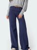 EMMIOL Essence Rivet Flare Leg Pants