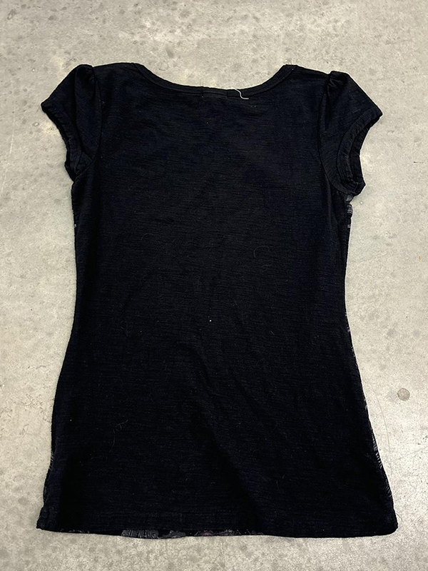 EMMIOL Stampa con motivo gotico a manica corta