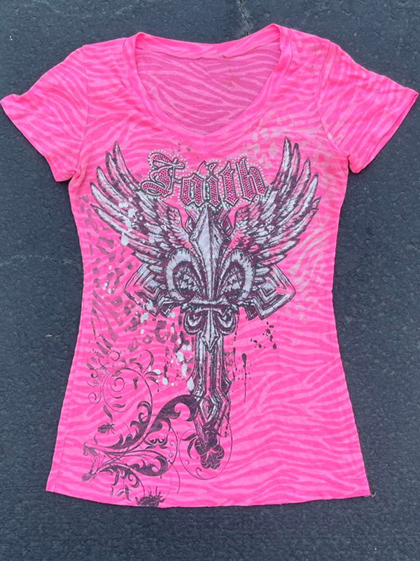 EMMIOL Manica corta gotica scura