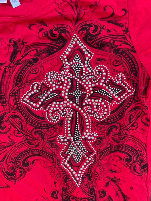 EMMIOL Manica corta gotica scura