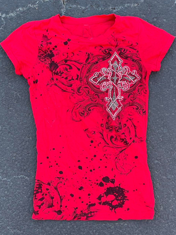 EMMIOL Manica corta gotica scura