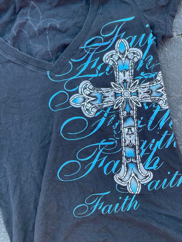 EMMIOL Manica corta gotica scura