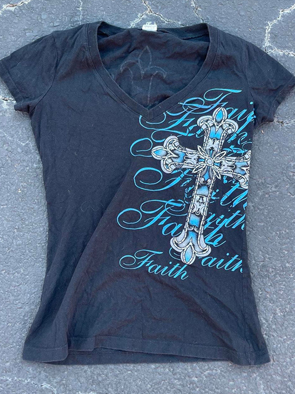 EMMIOL Manica corta gotica scura