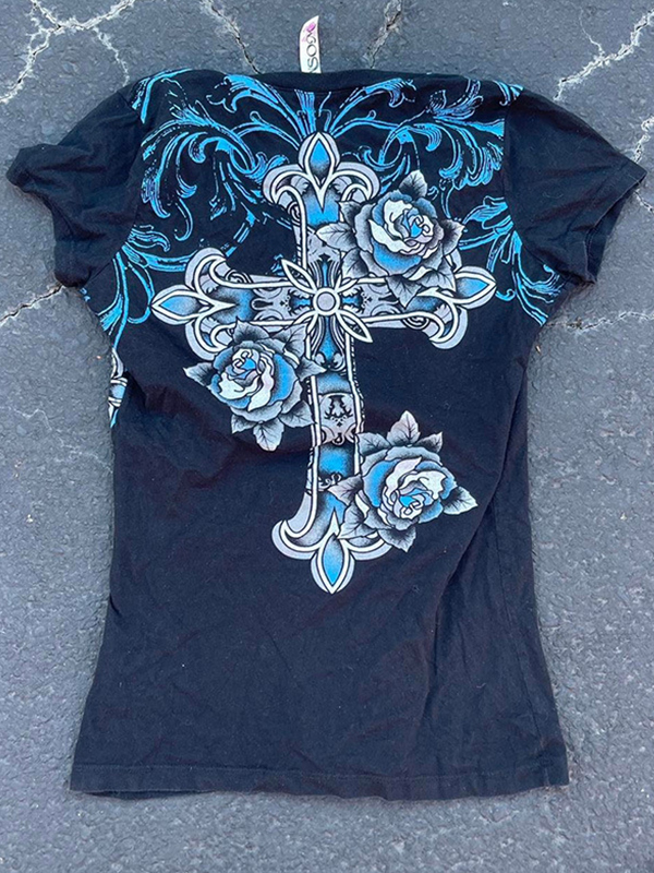 EMMIOL Manica corta gotica scura