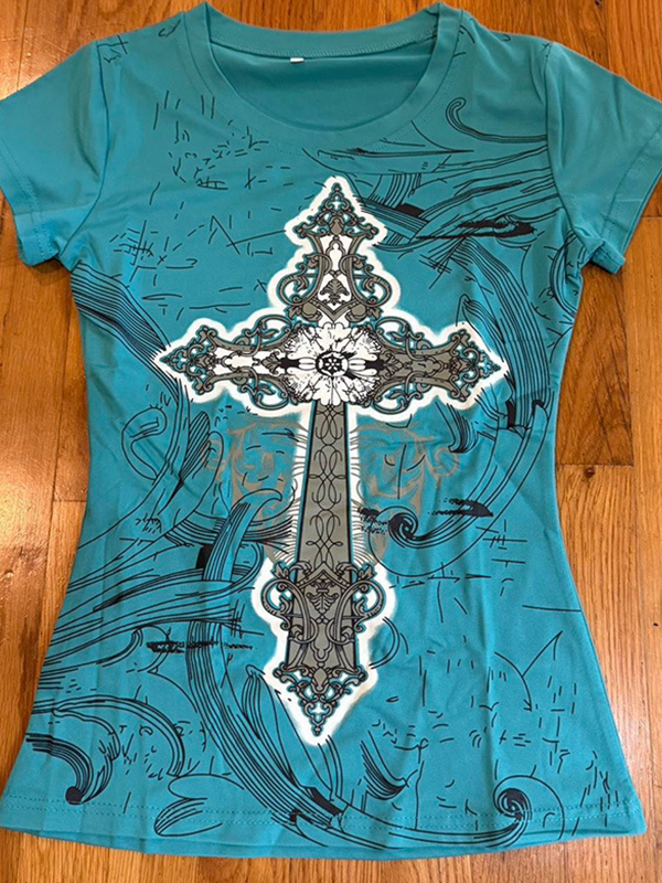 EMMIOL Manica corta gotica scura