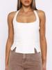 EMMIOL Open-back halter neck Halter Vest