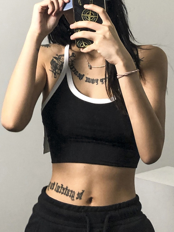 EMMIOL U-Neck Elegant Back Halter Vest