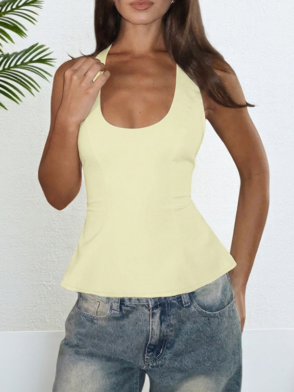 EMMIOL Halter-Top Hottie Halter Vest