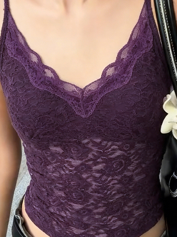 EMMIOL Retro V-Neck Cami Top