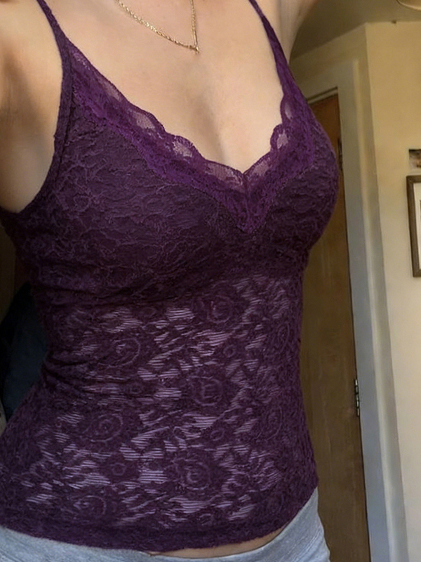 EMMIOL Retro V-Neck Cami Top