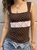 EMMIOL Retro Polka Dots Tank Top