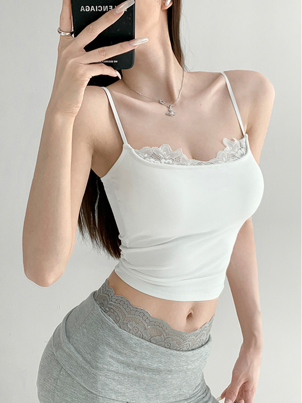 EMMIOL Ballet Patchwork Cami Top