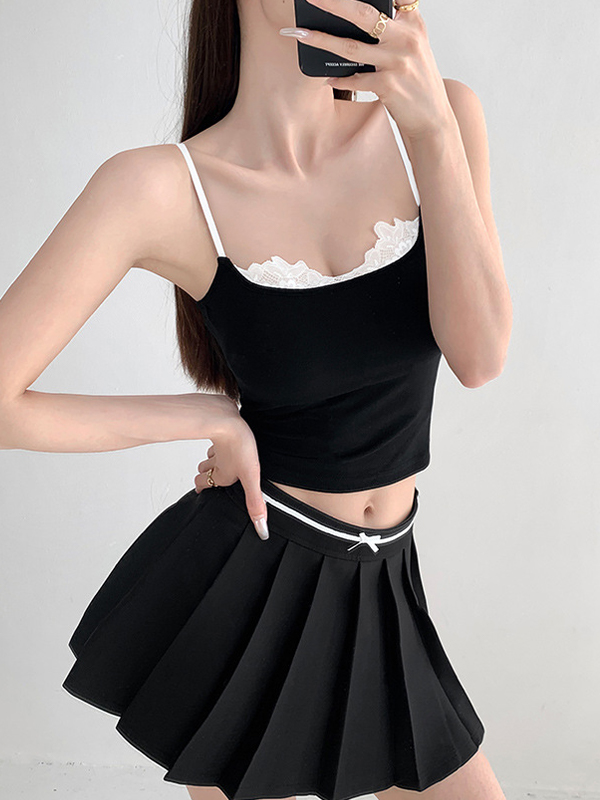 EMMIOL Ballet Patchwork Cami Top