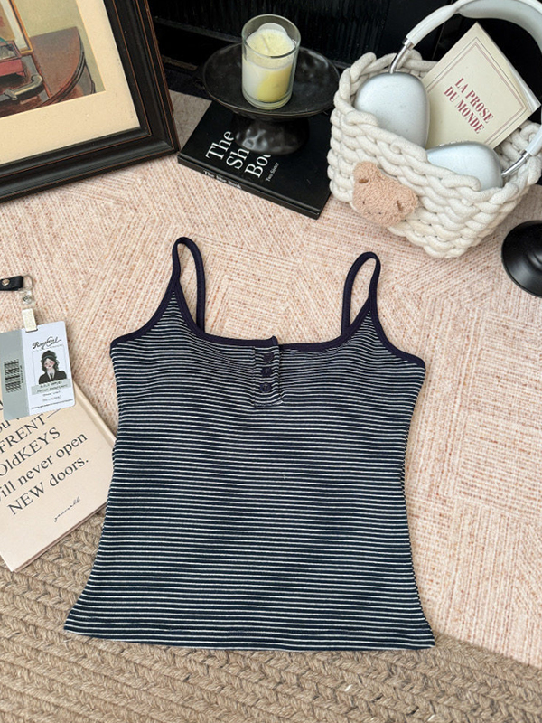 EMMIOL Buttons Go With Everything Cami Top