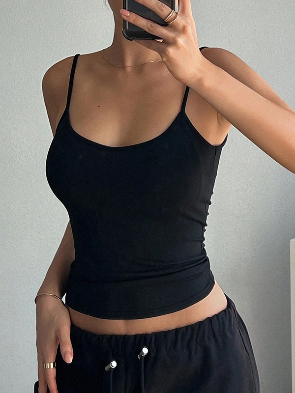 EMMIOL Tailliertes Unterhemd