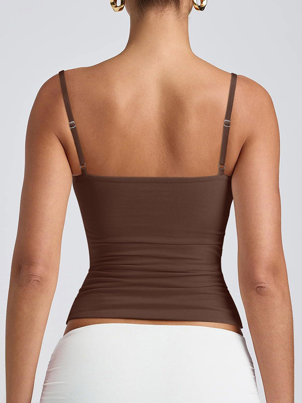 EMMIOL Camisole-Top mit Rundhalsausschnitt