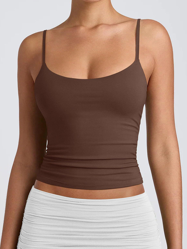 EMMIOL Camisole-Top mit Rundhalsausschnitt