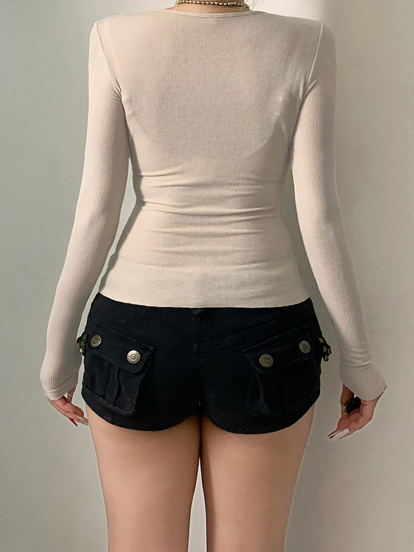 EMMIOL Langarmshirt mit Blumenmuster