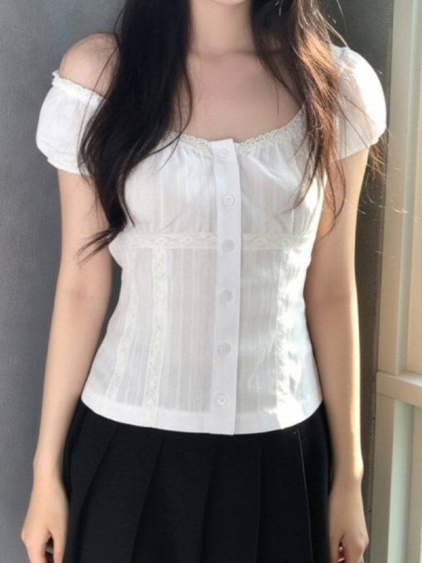 EMMIOL Kurzarm-T-Shirt „Sanfte Brise“